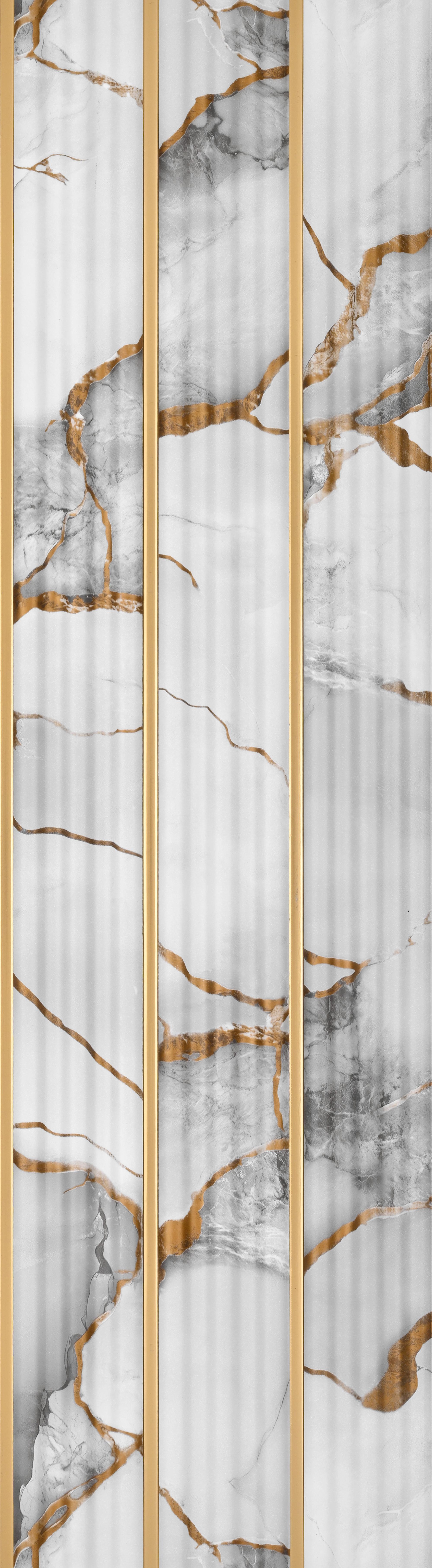 Dove Grey Marble Look PN 07508 8 ft x 6 inch PVC Panel - 10 mm | Suitable for Living Room, Bedroom & Office | Width is Subjected to 5% Variation