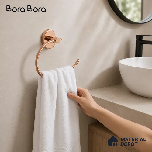Napkin Ring with Full Round Back 9503-NP Toucan Rose Gold Finish SS 304 | 5 Years Warranty