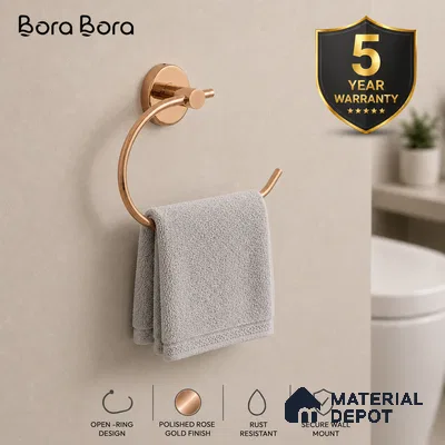 Napkin Ring with Full Round Back 9503-NP Toucan Rose Gold Finish SS 304 | 5 Years Warranty