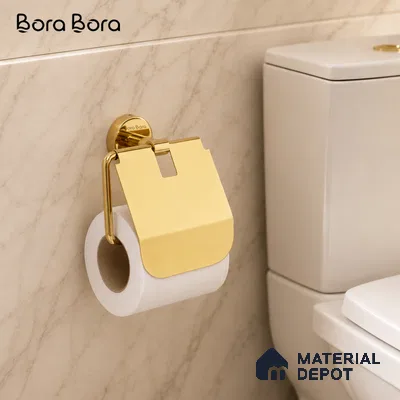 Paper Holder 9310-PH Toucan Gold Finish SS 304 | 5 Years Warranty