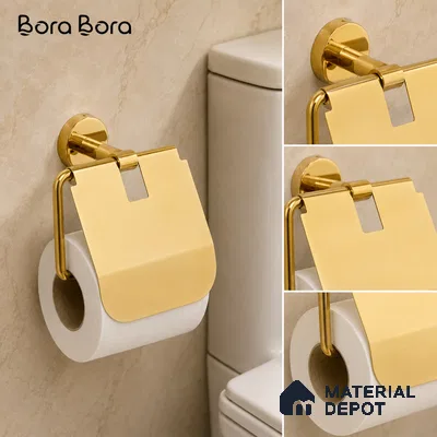 Paper Holder 9310-PH Toucan Gold Finish SS 304 | 5 Years Warranty