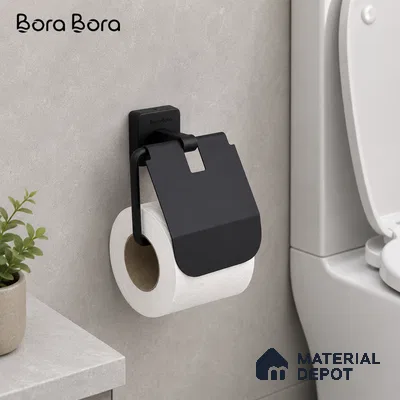 Paper Holder 9110-PH Robiee Black Matt Finish SS 304 | 5 Years Warranty