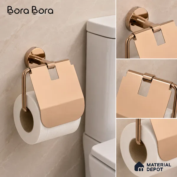 Paper Holder 9310-PH Toucan Rose Gold Finish SS 304 | 5 Years Warranty