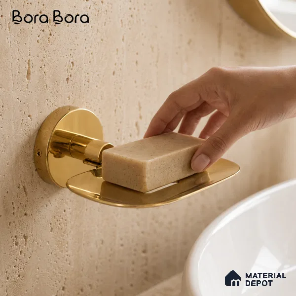 Soap Dish 9204-SD Toucan Gold Finish SS 304 | 5 Years Warranty