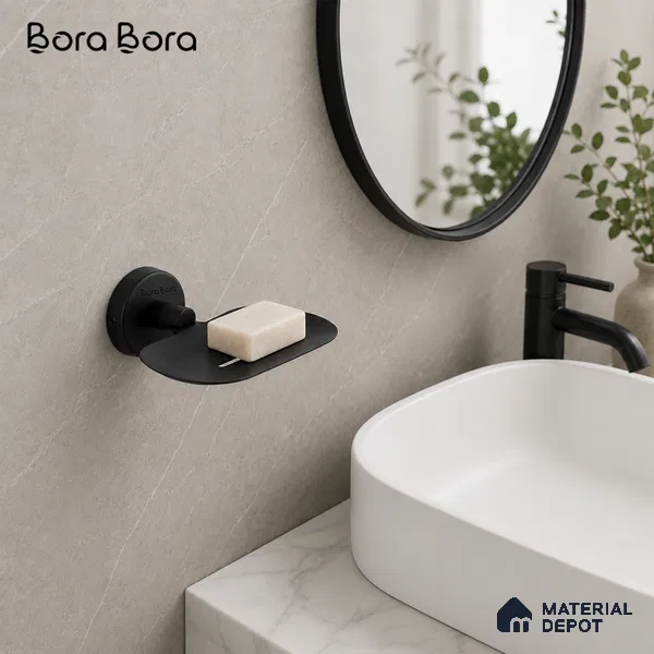 Soap Dish 9204-SD Toucan Black Matt Finish SS 304 | 5 Years Warranty