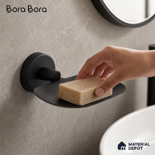 Soap Dish 9204-SD Toucan Black Matt Finish SS 304 | 5 Years Warranty