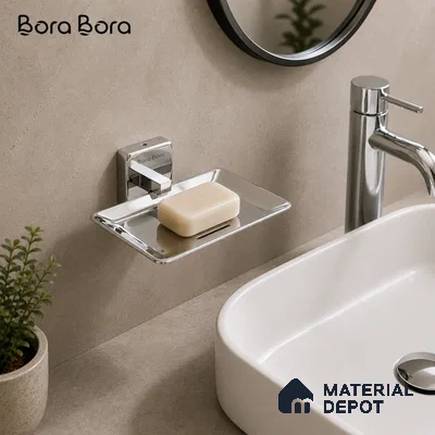 Soap Dish 9104-SD Robiee Chrome Finish SS 304 | 5 Years Warranty