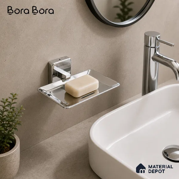 Soap Dish 9104-SD Robiee Chrome Finish SS 304 | 5 Years Warranty