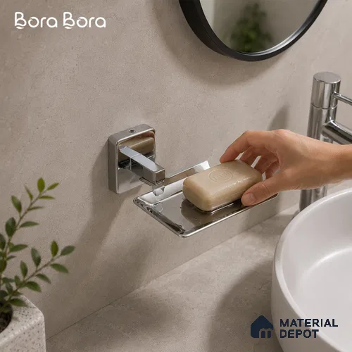 Soap Dish 9104-SD Robiee Chrome Finish SS 304 | 5 Years Warranty