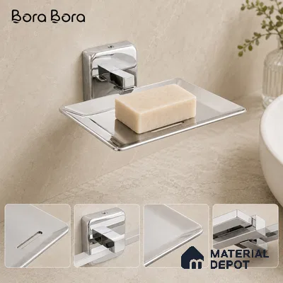 Soap Dish 9104-SD Robiee Chrome Finish SS 304 | 5 Years Warranty