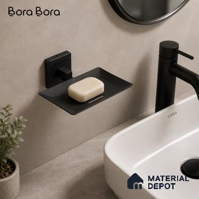 Soap Dish 9104-SD Robiee Black Matt Finish SS 304 | 5 Years Warranty