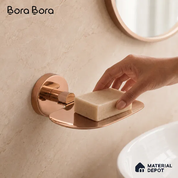 Soap Dish 9204-SD Toucan Rose Gold Finish SS 304 | 5 Years Warranty