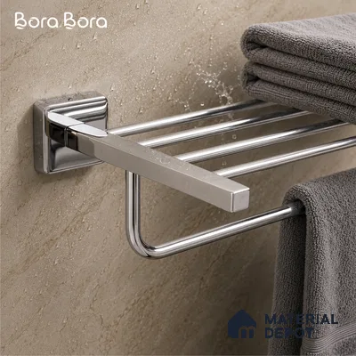 Towel Rack 9101-TWR Robiee Chrome Finish SS 304 | 5 Years Warranty
