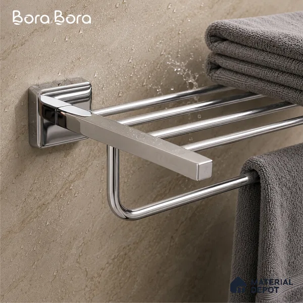 Towel Rack 9101-TWR Robiee Chrome Finish SS 304 | 5 Years Warranty