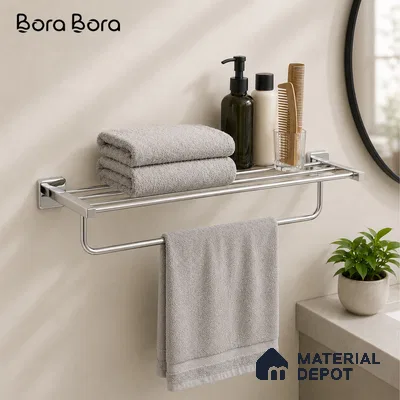 Towel Rack 9101-TWR Robiee Chrome Finish SS 304 | 5 Years Warranty