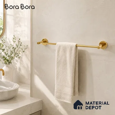 Towel Rod 9302-TRD Toucan Gold Finish SS 304 | 5 Years Warranty