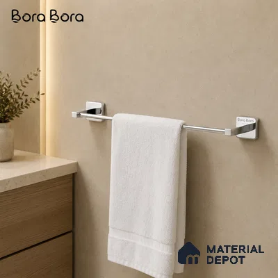 Towel Rod 9102-TRD Robiee Chrome Finish SS 304 | 5 Years Warranty