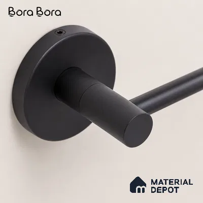 Towel Rod 9302-TRD Toucan Black Matt Finish SS 304 | 5 Years Warranty