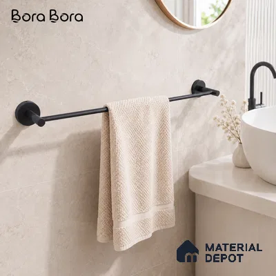Towel Rod 9302-TRD Toucan Black Matt Finish SS 304 | 5 Years Warranty