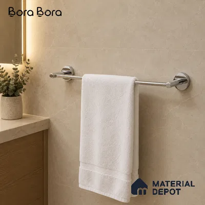 Towel Rod 9302-TRD Toucan Chrome Finish SS 304 | 5 Years Warranty