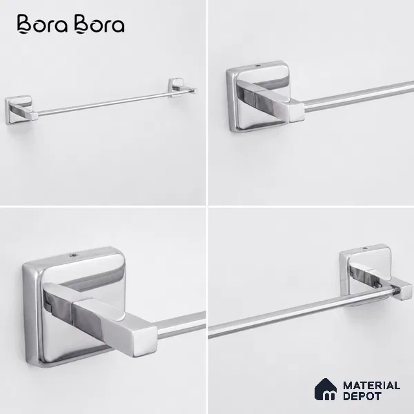 Towel Rod 9102-TRD Robiee Chrome Finish SS 304 | 5 Years Warranty
