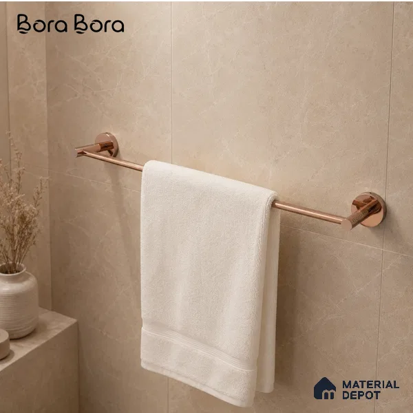 Towel Rod 9302-TRD Toucan Rose Gold Finish SS 304 | 5 Years Warranty