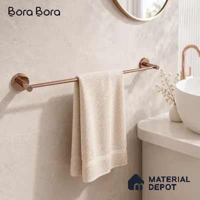 Towel Rod 9302-TRD Toucan Rose Gold Finish SS 304 | 5 Years Warranty