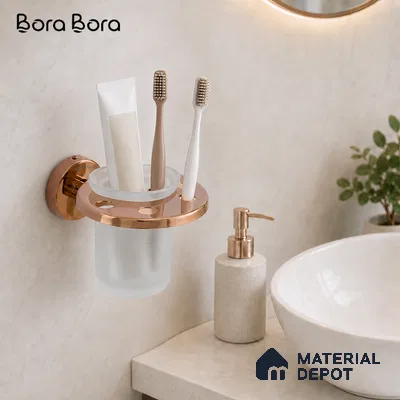 Tumbler Holder 9307-TH Toucan Rose Gold Finish SS 304 | 5 Years Warranty