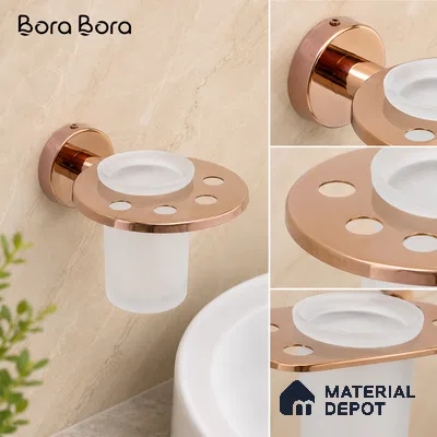 Tumbler Holder 9307-TH Toucan Rose Gold Finish SS 304 | 5 Years Warranty
