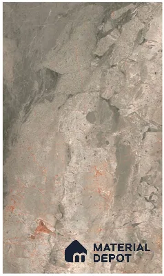Grey Marble look Matty Crystal Z+ 2224 8 ft x 4 ft Matte Finish Decorative Laminate - 1.25 mm | Suitable for TV Unit, Wardrobe, Kitchen Cabinet