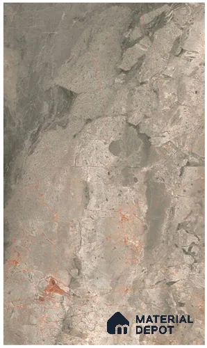 Grey Marble look Matty Crystal Z+ 2224 8 ft x 4 ft Matte Finish Decorative Laminate - 1.25 mm | Suitable for TV Unit, Wardrobe, Kitchen Cabinet