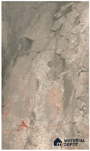 Grey Marble look Matty Crystal Z+ 2224 8 ft x 4 ft Matte Finish Decorative Laminate - 1.25 mm | Suitable for TV Unit, Wardrobe, Kitchen Cabinet