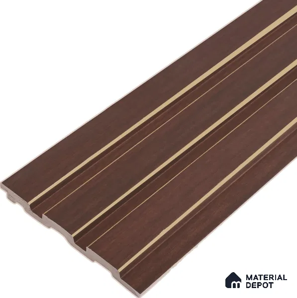 Wooden Look PN 06830 9.2 ft x 4.9 inch Charcoal Panel - 12 mm | Suitable for Living Room, Bedroom & TV Cabinet | Width is Subjected to 5% Variation