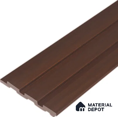 Wooden Look PN 06837 9.2 ft x 4.9 inch Charcoal Panel - 12 mm | Suitable for Living Room, Bedroom & TV Cabinet | Width is Subjected to 5% Variation