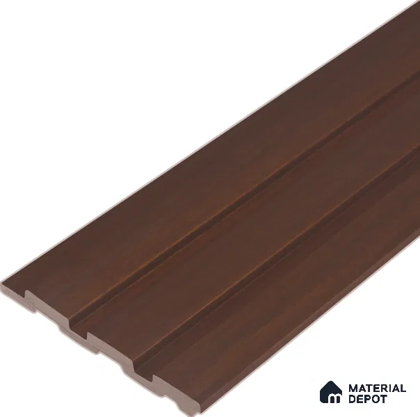 Wooden Look PN 06837 9.2 ft x 4.9 inch Charcoal Panel - 12 mm | Suitable for Living Room, Bedroom & TV Cabinet | Width is Subjected to 5% Variation