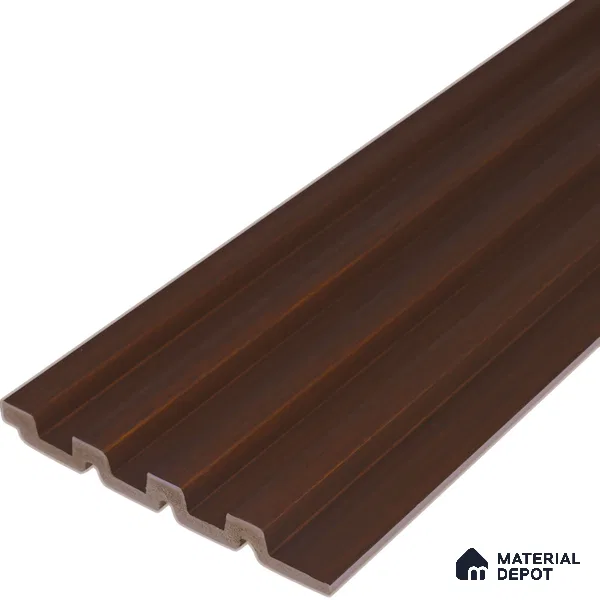 Wooden Look PN 06873 9.2 ft x 6.1 inch Charcoal Panel - 16 mm | Suitable for Living Room, Bedroom & TV Cabinet | Width is Subjected to 5% Variation