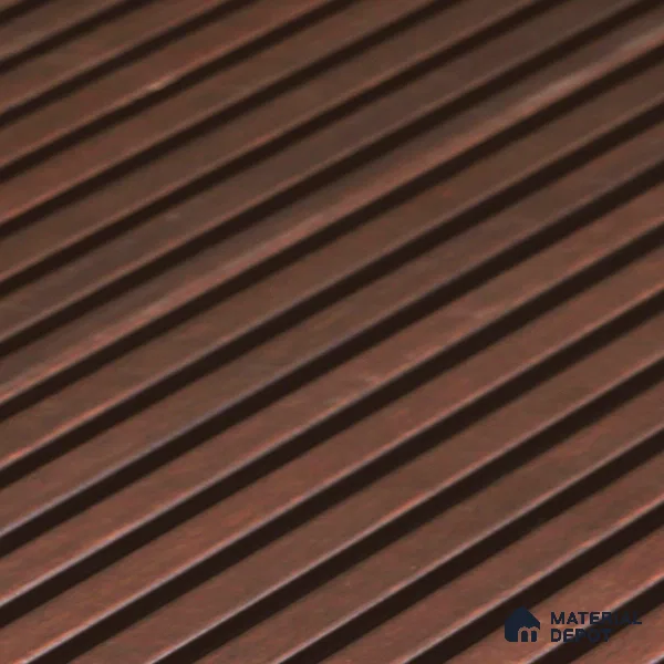 Wooden Look PN 06924 8 ft x 6 inch Charcoal Panel - 6 mm | Suitable for Living Room, Bedroom & TV Cabinet | Width is Subjected to 5% Variation