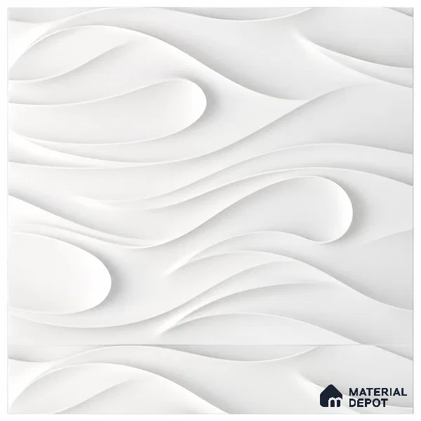 Ocean Wave 7.8 ft x 6.56 ft CNC HDHMR Panel - 25 mm
