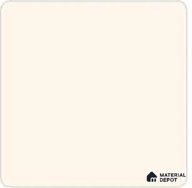 Ivory Solid Colors look LM 25904 8 ft x 4 ft Matte Finish Decorative Laminate - 1 mm | Suitable for Bedroom, TV Unit, Wardrobe, Kitchen Cabinet