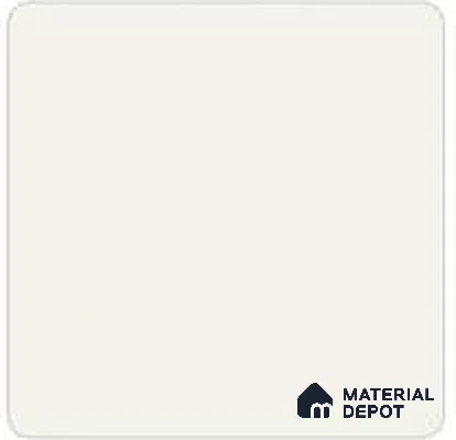 White Solid Colors look LM 25914 8 ft x 4 ft Matte Finish Decorative Laminate - 1 mm | Suitable for Bedroom, TV Unit, Wardrobe, Kitchen Cabinet