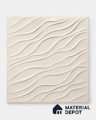 Waveform 8 ft x 10 ft CNC Made HDHMR Panel - 25 mm
