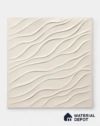 Waveform 8 ft x 10 ft CNC Made HDHMR Panel - 25 mm