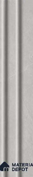 Armani Grey 10 ft x 0.89 ft (3060x270 mm) Wave Design Interior & Exterior Wall & Ceiling Panel - 16 mm | Suitable for Balcony, Facade & Open Area | Width is Subjected to 5% Variation