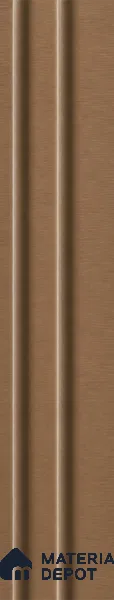 Rame 10 ft x 0.89 ft (3060x270 mm) Wave Design Interior & Exterior Wall & Ceiling Panel - 16 mm | Suitable for Balcony, Facade & Open Area | Width is Subjected to 5% Variation