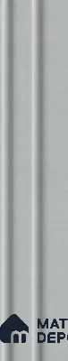 Argento 10 ft x 0.89 ft (3060x270 mm) Wave Design Interior & Exterior Wall & Ceiling Panel - 16 mm | Suitable for Balcony, Facade & Open Area | Width is Subjected to 5% Variation