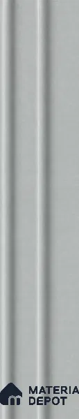 Argento 10 ft x 0.89 ft (3060x270 mm) Wave Design Interior & Exterior Wall & Ceiling Panel - 16 mm | Suitable for Balcony, Facade & Open Area | Width is Subjected to 5% Variation