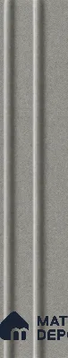 Linen Grey 10 ft x 0.89 ft (3060x270 mm) Wave Design Interior & Exterior Wall & Ceiling Panel - 16 mm | Suitable for Balcony, Facade & Open Area | Width is Subjected to 5% Variation