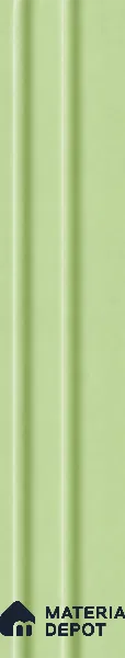 Mint Green 10 ft x 0.89 ft (3060x270 mm) Wave Pastel Design Interior & Exterior Wall & Ceiling Panel - 16 mm | Suitable for Balcony, Facade & Open Area | Width is Subjected to 5% Variation