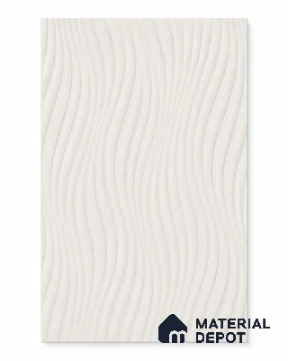 Ripple Carved 7.5 ft x 6.2 ft CNC Made HDHMR  Pnale - 25 mm