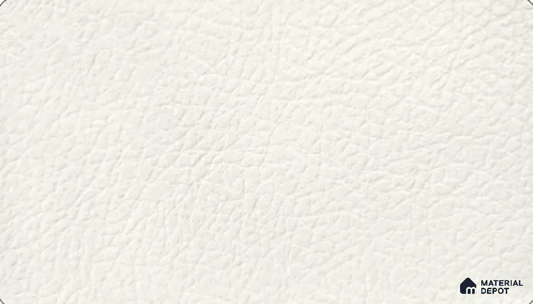 Egg White Textured Solid Look LM 26918 8 ft x 4 ft Leather Finish Decorative Laminate- 1 mm | Ideal For Living room, bedroom, and kitchen cabinets